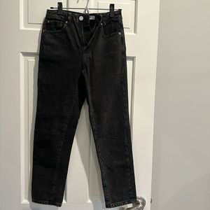 Garage black mom jeans